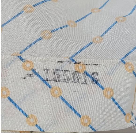 Michael Rossi Vintage 70s Stripe Collared Long Sleeve Button Up Dress Shirt - Picture 9 of 10